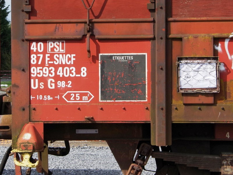 40 87 959 3 403-8 Us G98 2 F SNCF-PSL (2018-04-13 Laon) (4).jpg (194.9 Kio) Vu 1710 fois 40 87 959 3 403-8 Us G98 2 F SNCF-PSL (2018-04-13 Laon) (4).jpg