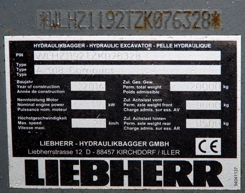 LIEBHERR A 918 Compact (2018-05-14 PN n°37 à Eppeville) Brifer 1 (5).jpg