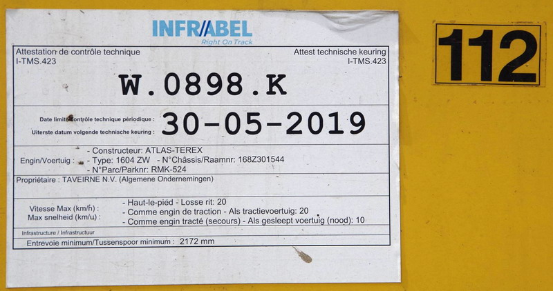 ATLAS TEREX 1604 ZW (2017-06-07 gare de Menin) Taveirne N.V (2).jpg