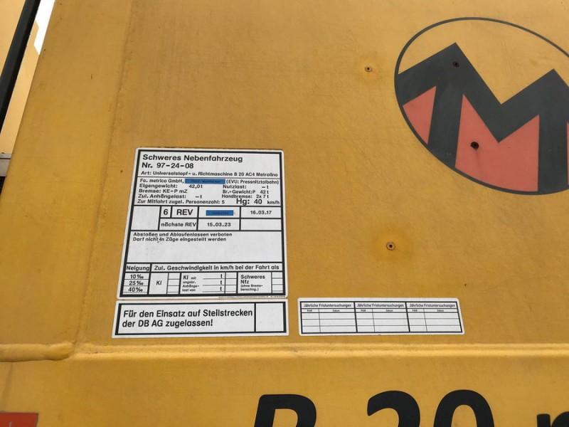 Matisa B20AC4 Metico (2018-11-05 Überhern Allemagne) (3).jpg (140.18 Kio) Vu 1804 fois Matisa B20AC4 Metico (2018-11-05 Überhern Allemagne) (3).jpg